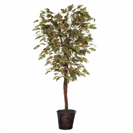 DARE2DECOR 6 ft. Frosted Maple Deluxe DA3255151